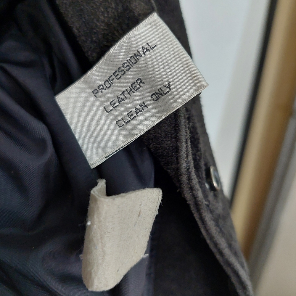 Vintage 80's Wilson's Leather Women's Black Fringe Suede Jacket Size S - Picture 11 of 15